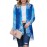 Plus Size, Chic Plus Size Women's Full-Body 3D Digital Print Cardigan Jacket - Long Sleeve Open Front Sweater Coat, Spring/Fall Outerwear for Blouses, Skirts & Jeans (Machine Washable)