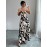 Women'S Floral Print Office to Party Dress - Elegant Sleeveless Midi Dress with Thin Strap, Flared Hem, for Work, Formal Events, Everyday Outfits - Spring/Fall/Summer Women'S Clothing, Casual Wear, Fitted Waist, Lightweight Fabric, Working Women