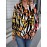 Plus Size Women'S Long Sleeve Butterfly Print Blouse | Black & White Contrast 3D Floral Design, Soft Comfortable Light Beige-Friendly Fabric, Casual Button-Up Shirt for Spring & Fall, Versatile Layering Piece, Allseason Blouse, Floral Print Top