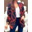 Women's Lightweight Blazer Suit Jacket - Short Office Blazer with Open Front & Single-Breasted, Loose Fit Long Sleeve Coat for Professional Work Attire, Blazer Suit (Machine Washable, All-Season) - OL Suit Essential for Spring/Fall
